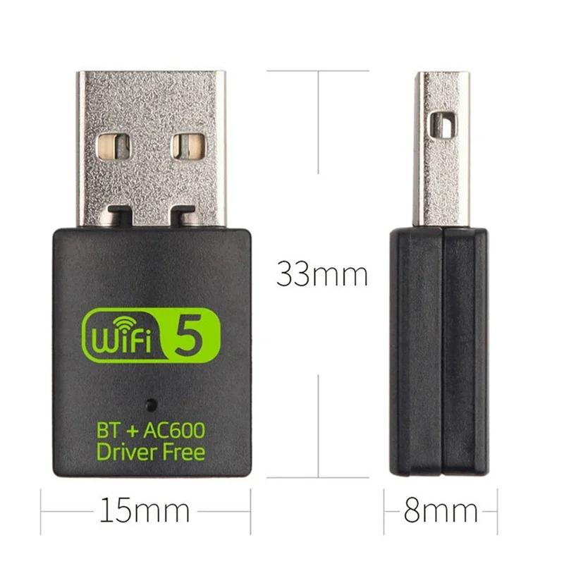 600Mbps USB   , 2 in 1 ̴  Ʈũ ܺ ù, RTL8821CU,  ̹, 2.4Ghz, 5Ghz